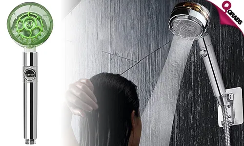 Turbo Fan Shower Head!